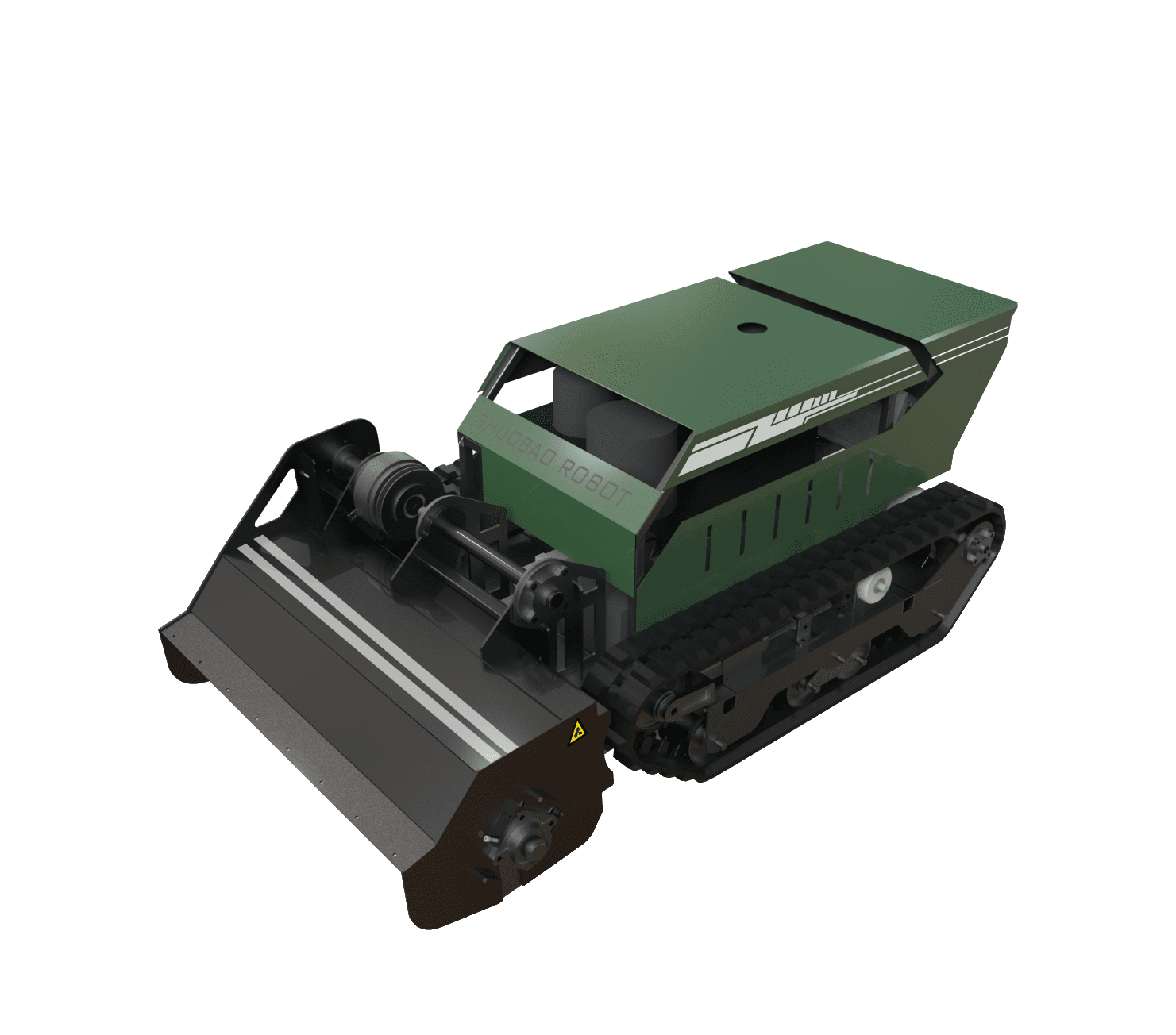 M16 professional tracked land clearing machine